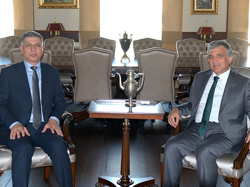 Irak Türkmen Cephesi Başkanı Erşat Salihi'nin Ziyareti